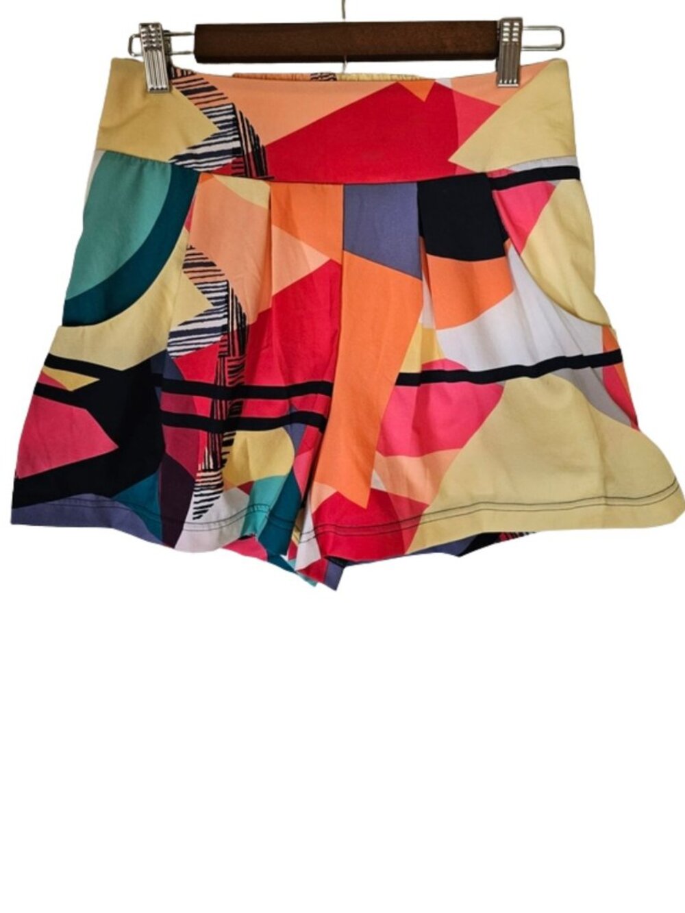 NWT Lucy Unhindered Flouncy Short Multi Wander Print Size S Athletic Skort